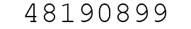 Number 48190899.