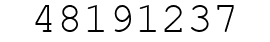 Number 48191237.