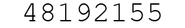 Number 48192155.
