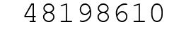 Number 48198610.