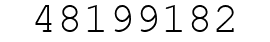 Number 48199182.