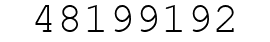 Number 48199192.