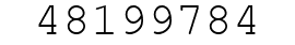 Number 48199784.