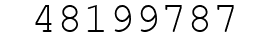 Number 48199787.