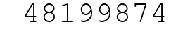 Number 48199874.