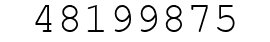 Number 48199875.