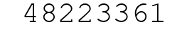 Number 48223361.