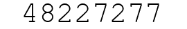 Number 48227277.