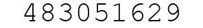 Number 483051629.