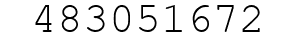 Number 483051672.