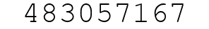 Number 483057167.