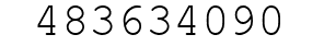 Number 483634090.