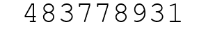 Number 483778931.