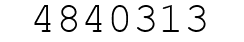 Number 4840313.