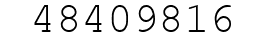 Number 48409816.