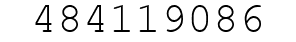 Number 484119086.