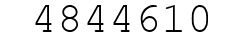 Number 4844610.