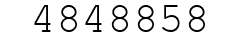 Number 4848858.