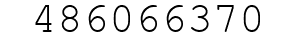 Number 486066370.