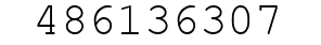 Number 486136307.