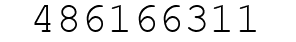 Number 486166311.