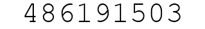 Number 486191503.