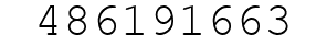 Number 486191663.