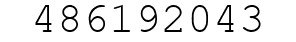Number 486192043.