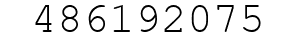 Number 486192075.
