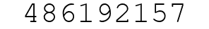 Number 486192157.