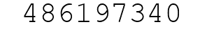 Number 486197340.
