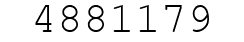 Number 4881179.