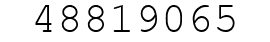 Number 48819065.