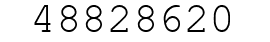 Number 48828620.