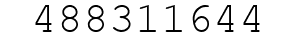 Number 488311644.