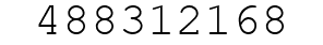 Number 488312168.