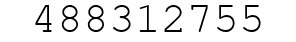 Number 488312755.