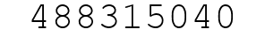 Number 488315040.