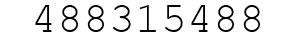 Number 488315488.