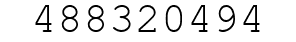 Number 488320494.