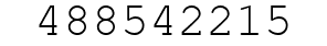 Number 488542215.