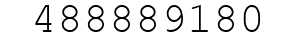Number 488889180.