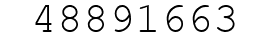 Number 48891663.