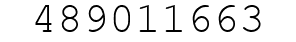 Number 489011663.