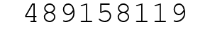 Number 489158119.