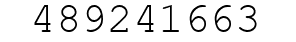 Number 489241663.