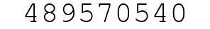 Number 489570540.