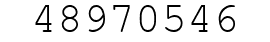 Number 48970546.