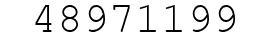 Number 48971199.
