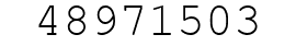 Number 48971503.